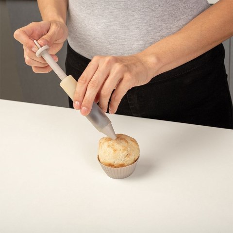 Pisak silikonowy do dekorowania lukrem tortów ciast MISTY 15 cm