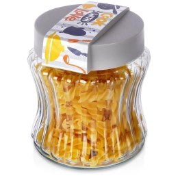 Pojemnik Szklany na Produkty Sypkie 900 ml EXCELLENT 11,5 x 11,5 x 14 cm