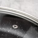 Pokrywka Szklana do Garnka Patelni Żaroodporna Okrągła NAVA 26 cm