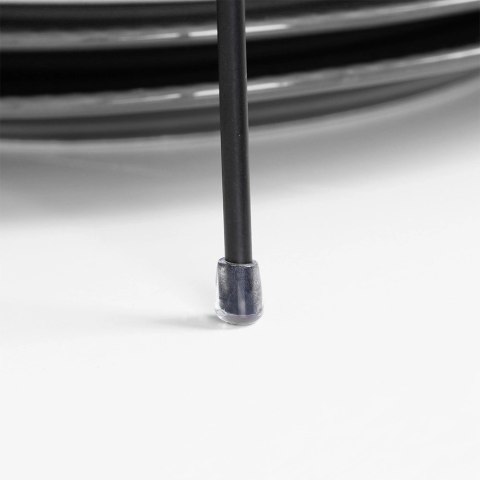 Półka Kuchenna Metalowa Czarna Loft Rozsuwana Regulowana VILDE 34,5-48 cm