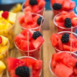 Pucharki Desery Przekąski Tworzywo 6 szt. 180 ml Catering ORION