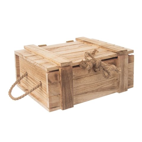 Skrzynka Skrzynia Pudełko do Przechowywania Drewniana ORION 30 x 21 x 12 cm