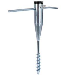 Stojak Baza Mocowanie do Parasola Metalowy Wkręcany Solidny REDCLIFFS 57 cm