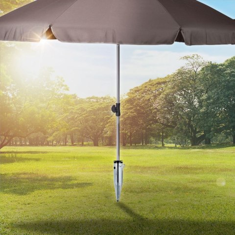 Stojak Baza Mocowanie do Parasola Metalowy Wkręcany Solidny REDCLIFFS 57 cm