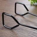 Szczypce Grillowe Metalowe Czarne NON STICK Długa Rączka 31,5 cm BBQ