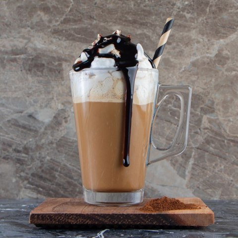Szklanki do Kawy Latte Zestaw 3 szt. 240 ml EXCELLENT HOUSEWARE Uchwyt