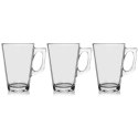Szklanki do Kawy Latte Zestaw 3 szt. 240 ml EXCELLENT HOUSEWARE Uchwyt