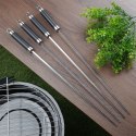 Szpikulce do Szaszłyków Grilla Mięsa Stalowe Solidne ORION 47 cm 4 szt.