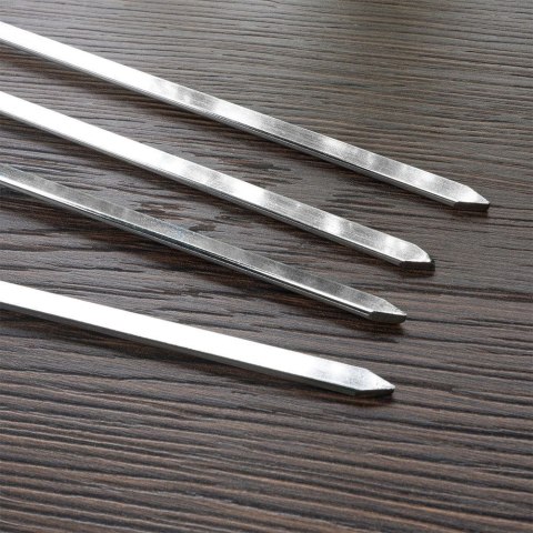Szpikulce do Szaszłyków Grilla Mięsa Stalowe Solidne ORION 47 cm 4 szt.