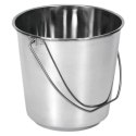 Wiadro Stalowe Nierdzewne Metalowe Ogrodowe ORION 5 L
