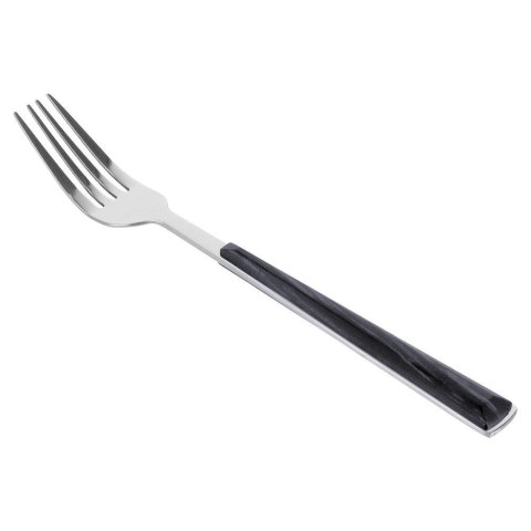 Widelczyk Deserowy Stalowy 18 cm NAVA Uchwyt Imitujący Drewno