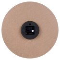Zegar Ścienny 40 cm VILDE Okrągły Brązowy Drewno MDF Styl Klasyczny