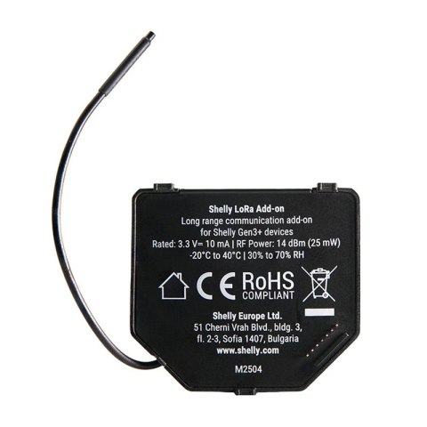 Moduł LoRa SHELLY LoRa Add-on EU868