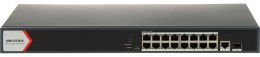 SWITCH POE DS-3E1518P-EI(V2) 16-PORTOWY SFP Hikvision