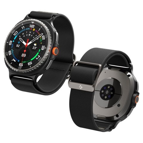 Spigen Fit Lite - Pasek do Samsung Galaxy Watch 8 / 8 Classic 40 / 44 / 46 mm (Black)