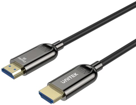 Unitek Kabel optyczny HDMI 2.1 AOC 8K 120Hz 20m