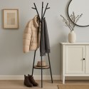Wieszak stojący czarny PILUR