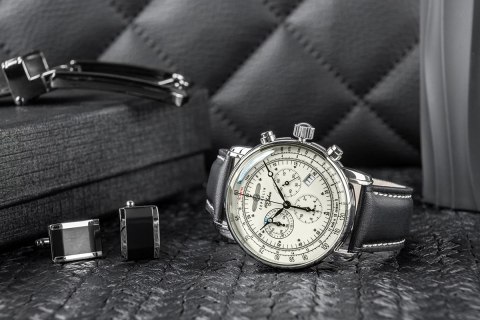 Zegarek Męski ZEPPELIN 100 Yahre 8680-3 + BOX