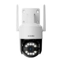 Kamera zewnętrzna IP ZOSI C296 WiFi 8MP dual Pan Tilt IP66 + karta microSD 32GB