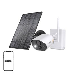 Kamera zewnętrzna IP z panelem solarnym ZOSI C306Pro WiFi 3MP IP66