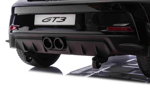 Pojazd Porsche 911 GT3 Czarny, wyścigowy samochód dla dzieci