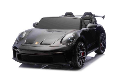 Pojazd Porsche 911 GT3 Czarny, wyścigowy samochód dla dzieci