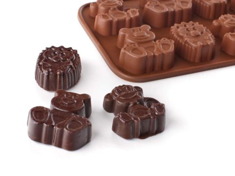 Silikonowa forma Zwierzątka II 10szt