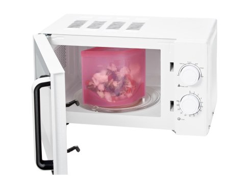 Silikonowa torebka na jedzenie - czerwona