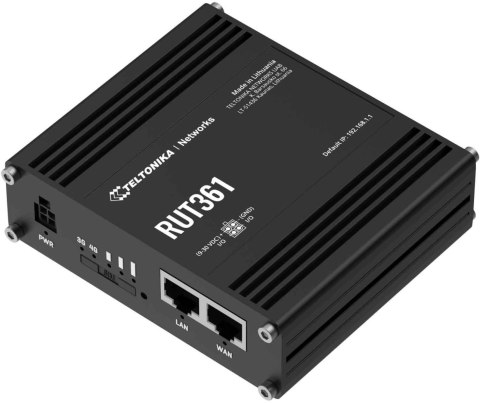 Teltonika RUT361 router przemysłowy 4G / LTE (RUT361100000)