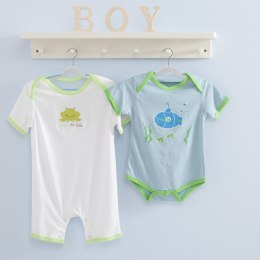 Wieszaki dziecięce KIDSI komplet 30 sztuk szaro-niebieskie