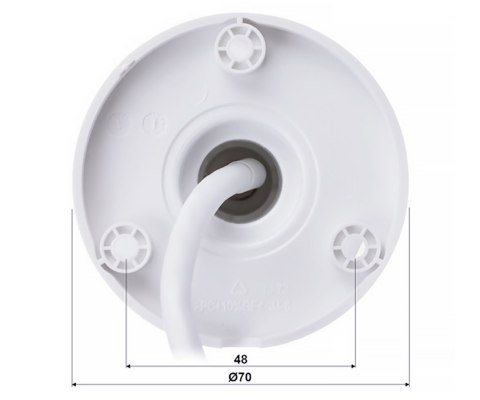 KAMERA IP DS-2CD1061G2-LIU(2.8MM)/PL Smart Hybrid Light - 6 Mpx Hikvision