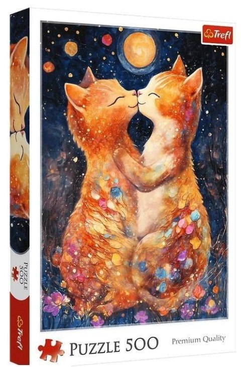 Trefl: Puzzle 500el. - Pocałunek w świetle księżyca
