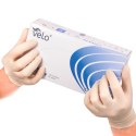 VELO LATEX PF XL Rękawiczki lateksowe bezpudrowe, niesterylne, 100 szt.