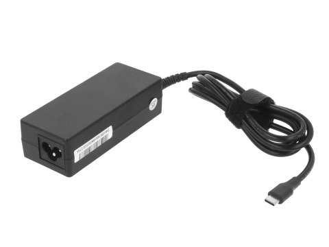 Zasilacz Mitsu 65W USB type C USB-C (black)
