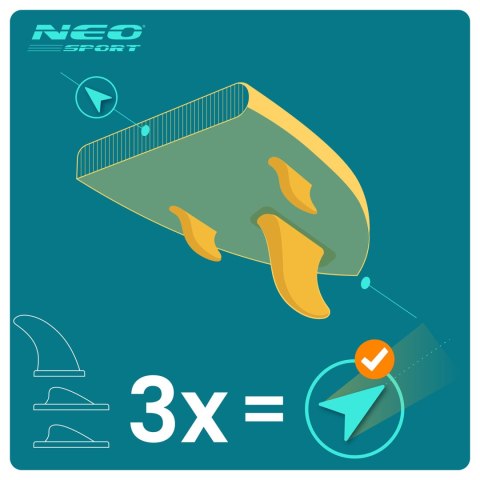 Deska SUP Aquasurf 320 x 81 x 15 cm Neo-Sport 170005