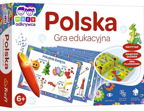 Gra - Polska | Magiczny ołówek | Trefl