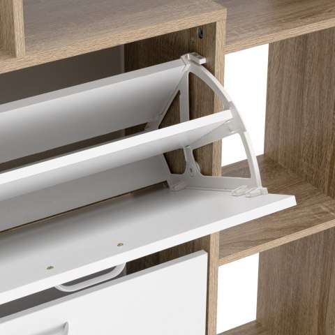 Szafka na buty z regałem ZEFIR