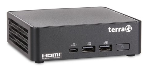 TERRA PC-Micro 5000 SILENT GREENLINE Intel Core 3 100U 8 GB DDR5-SDRAM 500 GB SSD Micro PC Mini PC Czarny