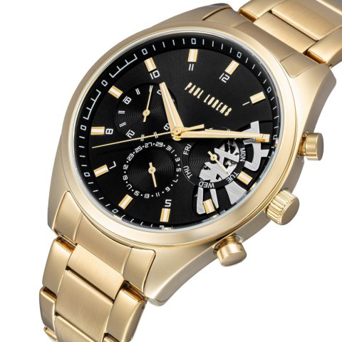 ZEGAREK MĘSKI PAUL LORENS - PL20003B-1D1 (zg387b) + BOX