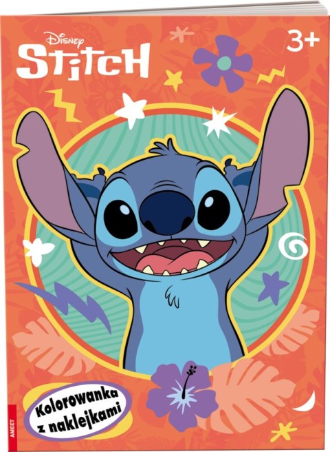 Ameet: DISNEY - Stitch. Kolorowanka Z Naklejkami