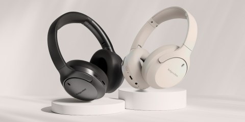 Bezprzewodowe słuchawki nauszne z ANC , Kruger&Matz Street 4 , beżowe