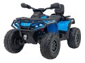 Quad Can Am Outlander ATV z Pilotem Niebieski