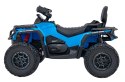 Quad Can Am Outlander ATV z Pilotem Niebieski