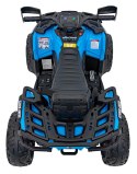 Quad Can Am Outlander ATV z Pilotem Niebieski