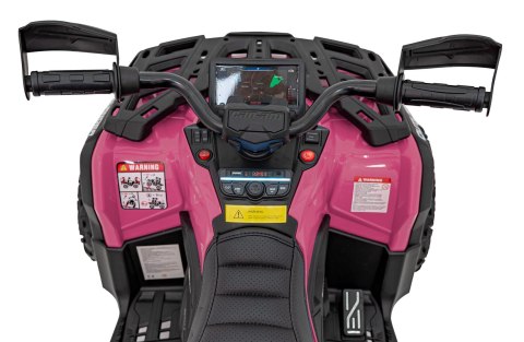 Quad Can Am Outlander ATV z Pilotem Różowy