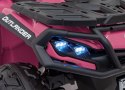 Quad Can Am Outlander ATV z Pilotem Różowy