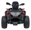 Quad Can Am Outlander ATV z Pilotem Szary
