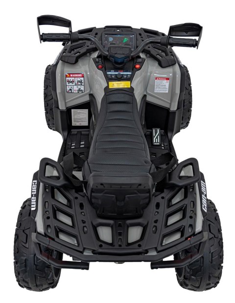 Quad Can Am Outlander ATV z Pilotem Szary