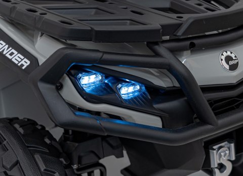 Quad Can Am Outlander ATV z Pilotem Szary