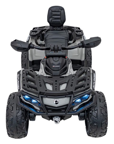 Quad Can Am Outlander ATV z Pilotem Szary